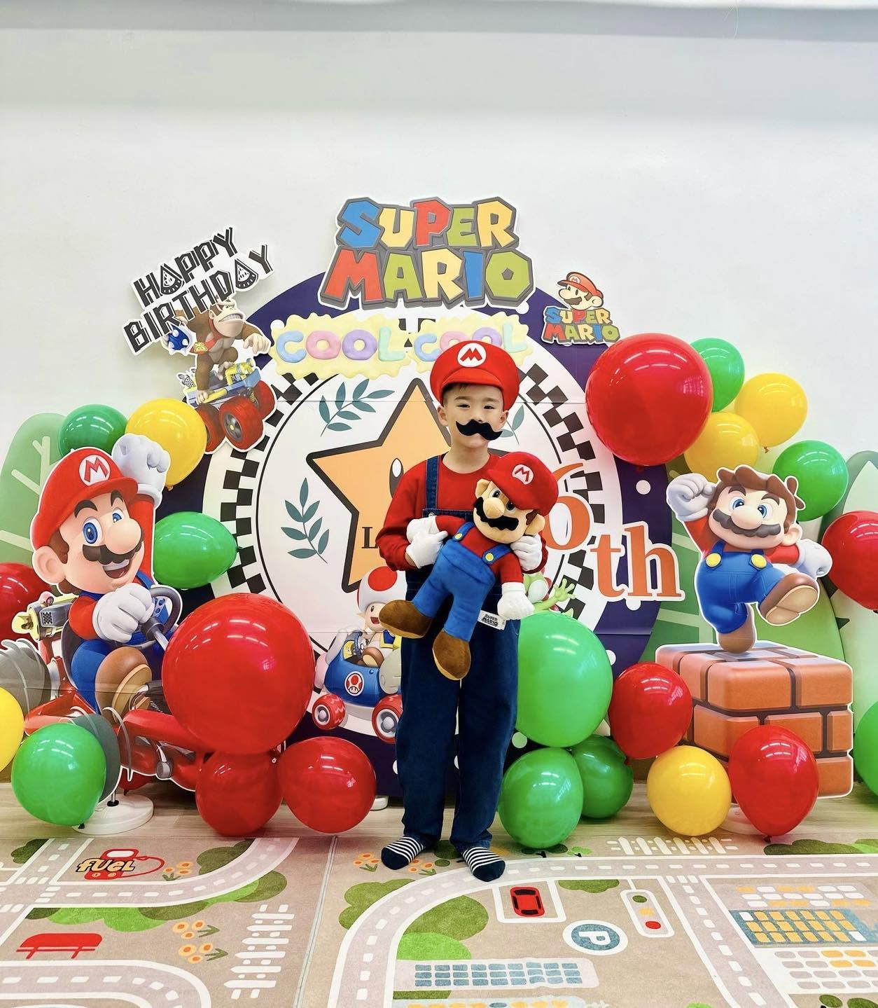 夢幻主題氣球拱門